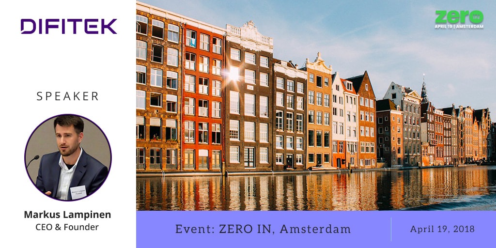Difitek at Zeroin Conference in Amsterdam Grow VC Group